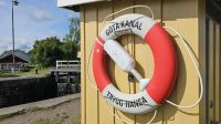 Kreuzfahrt Götakanal - Schleusentreppe in Berg