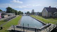 Kreuzfahrt Götakanal - Schleusentreppe in Berg