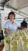 Kreuzfahrt Götakanal - Sektempfang auf der MS Diana