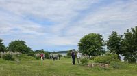 Kreuzfahrt Götakanal - Spaziergang an der Schlossruine Stegeborg
