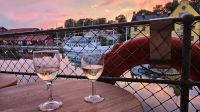 Kreuzfahrt Götakanal - tolle Abendstimmung in Motala