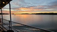 Kreuzfahrt Götakanal - unterwegs zum Sonnenuntergang mit der MS Diana