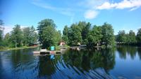 Landschaft am Dalslandkanal, Schweden