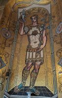 Mosaik im Rathaus Stockholms