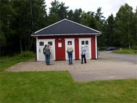 Pause am 1. Tag in Schweden