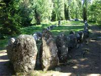Schiffssetzung auf Gotland