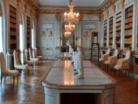 Schloss Drottningholm - Bibliothek 