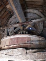 Schweden Rad 2024: Insel Øland - Windmühlen von Lerkaka - Mahlstein