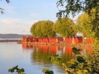 Schweden. Abendstimmung in Jönköping