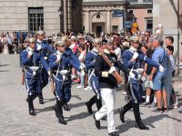Schweden. Stockholm. Wachablösung