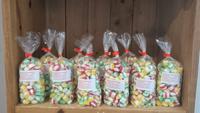 Seidenkissenbonbons in Gränna