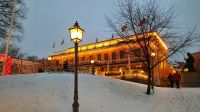 Silvesterreise Stockholm - Hotel Hasselbacken im Schnee