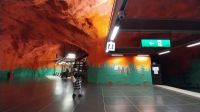 Silvesterreise Stockholm - Station Solna Centrum