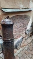 Silvesterreise Stockholm - alter Runenstein in der Altstadt Gamla Stan