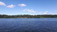 Stockholm (Fahrt auf dem Mälarensee zum Schloss Drottningholm)