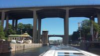 Stockholm Bootstour Unter den Brücken