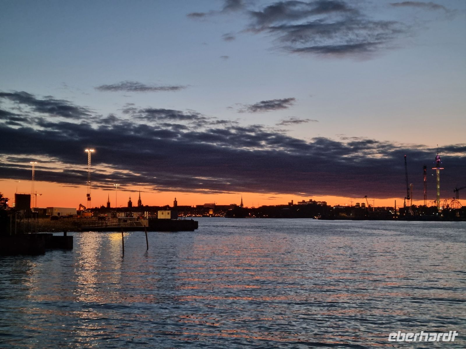 Stockholm am Abend 