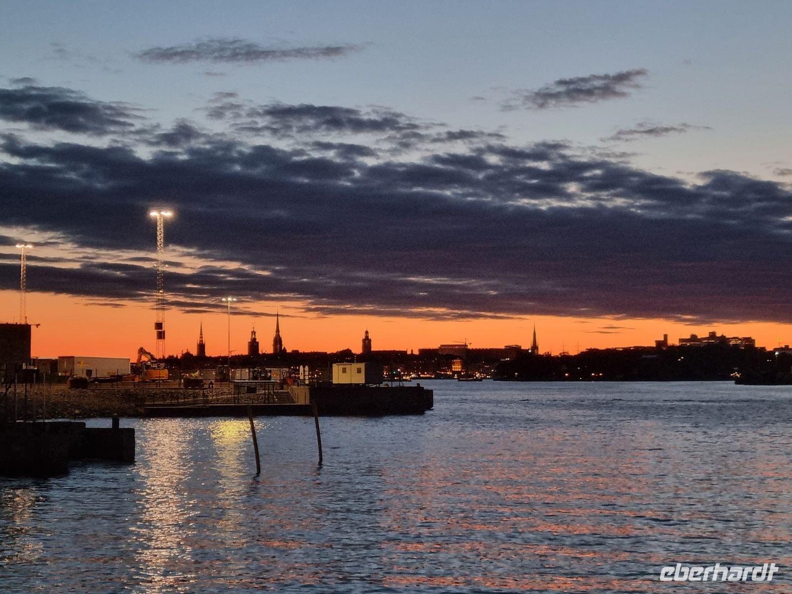 Stockholm am Abend 