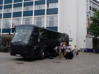 Unser Bus bereit zur Abreise