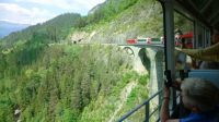 ... Fahrt über das Langwasserviadukt...