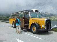 ... und mit dem Oldtimerbus