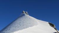 0090 Ausflug zum Jungfraujoch  - auf dem Plateau -Blick zur Sphinx