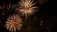 0243 Interlaken - Neujahrs-Feuerwerk