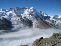 09 über dem Gornergletscher