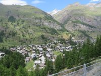 091 Ausflug auf den Gornergrat - Blick auf Zermatt