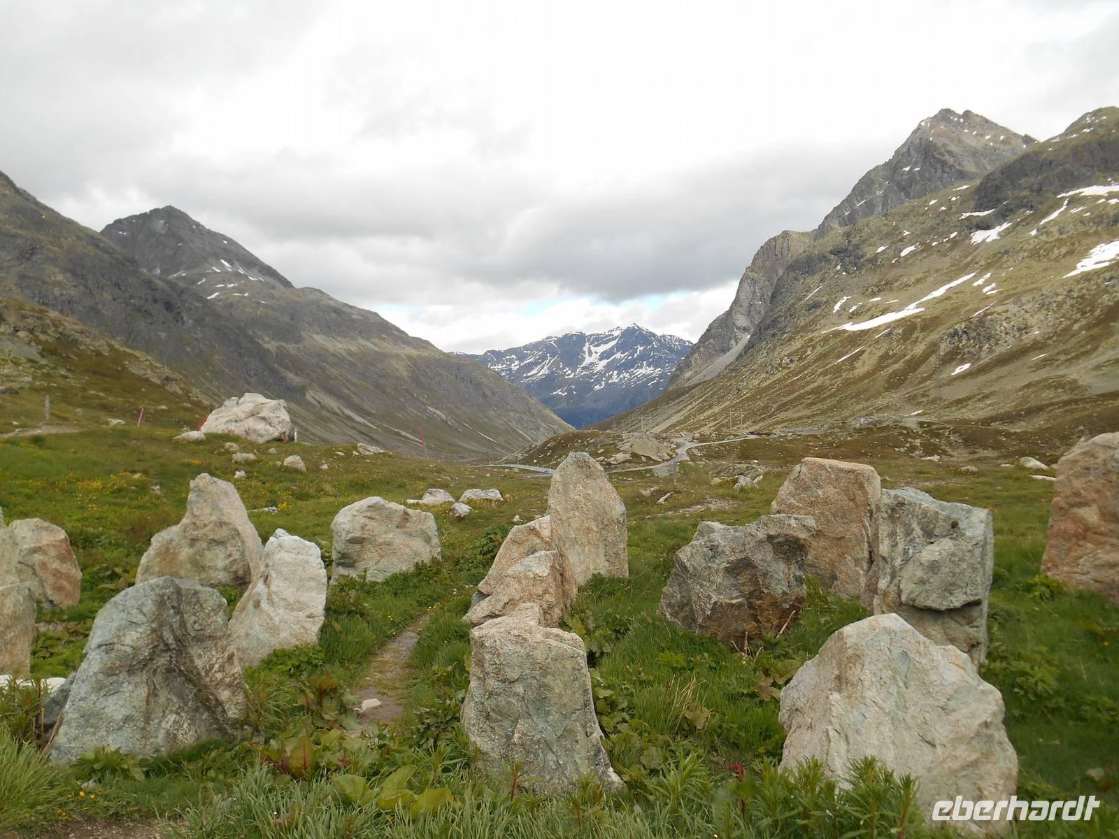 auf dem Julier-Pass ...