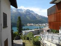 Ortsführung in St. Moritz (Blick auf den St. Moritz-See)