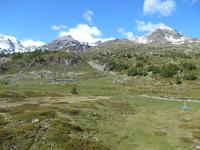 Fahrt mit dem Bernina-Express