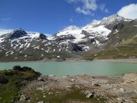 Fahrt mit dem Bernina-Express (Lago Bianco)