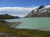 Fahrt mit dem Bernina-Express (Lago Bianco)