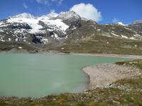 Fahrt mit dem Bernina-Express (Lago Bianco)