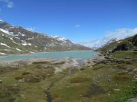 Fahrt mit dem Bernina-Express (Lago Bianco)