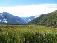 Fahrt mit dem Bernina-Express (Foto-Halt am Bahnhof 