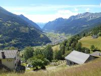 Fahrt mit dem Bernina-Express (Blick ins Val Poschiavo)