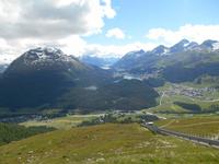 Ausblick vom Muottas Muragl
