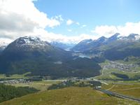 Ausblick vom Muottas Muragl