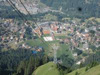 Auf dem Männlichen-Gondelbahn nach Grindelwald