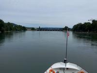 Basel-Schifffahrt auf den Rhein nach Rheinfelden