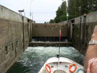 Basel-Schifffahrt auf den Rhein nach Rheinfelden