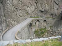 Teufelsbrücke in der Schöllenenschlucht