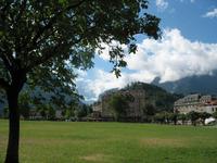 Interlaken mit Blick auf die Jungfrau