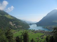 Impressionen von der Heimfahrt, Lungernsee