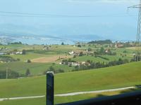 Anreise über die Hirzel-Höhe (Blick zum Zürichsee)