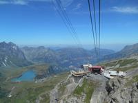 Auffahrt zum Titlis (Blick auf den Trübsee)