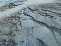 auf dem Titlis... (Gletscher-Spalten)