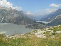 Fahrt vom Grimselpass nach Interlaken (Grimselsee und Räterichsbodensee)